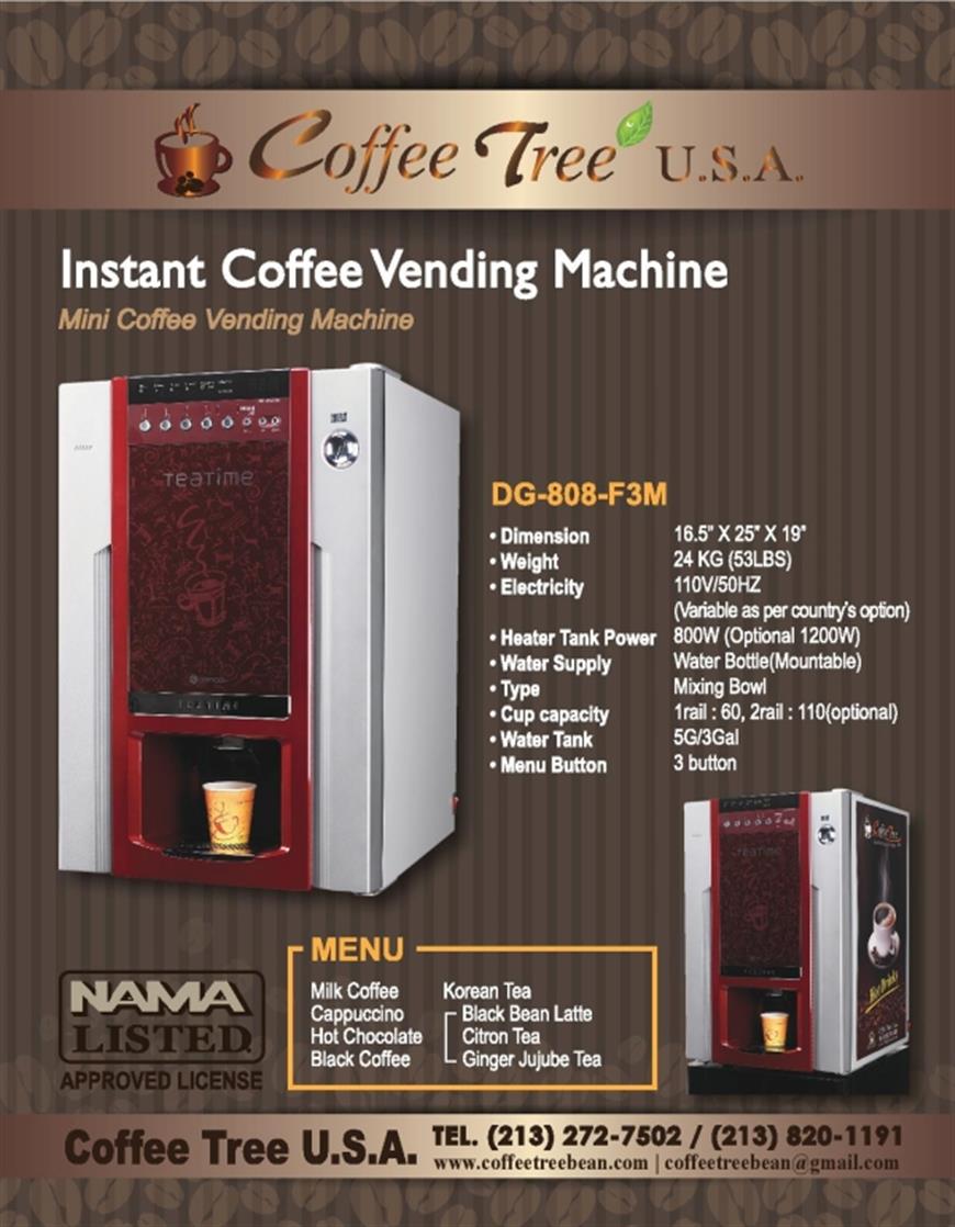 Instant Coffee Vending Machines [Buy/Rent] - Dallmayr